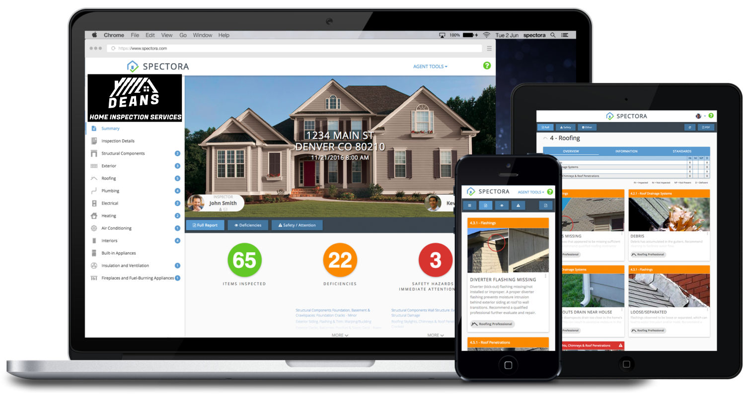 Home Inspection Report from Santa Clarita Home Inspector Santa Clarita